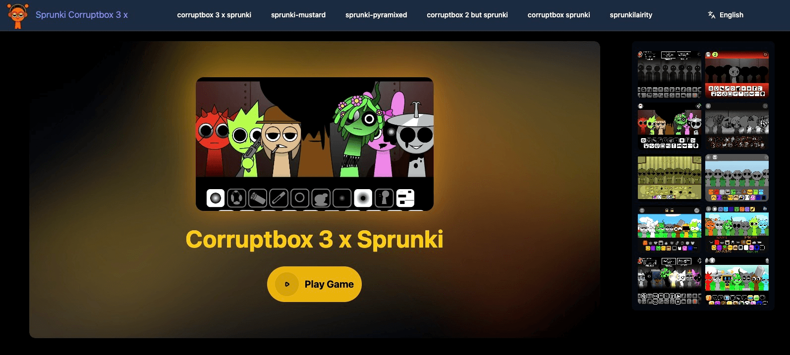 Corruptbox 3 x Sprunki