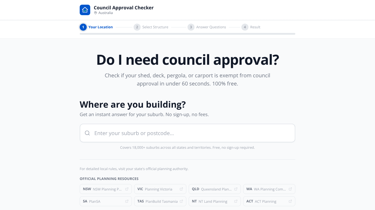 Council Approval Checker
