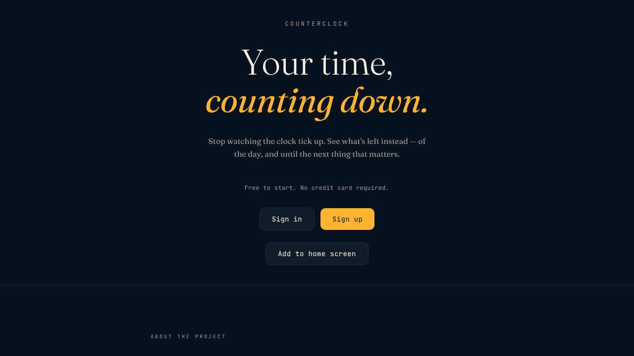 CounterClock