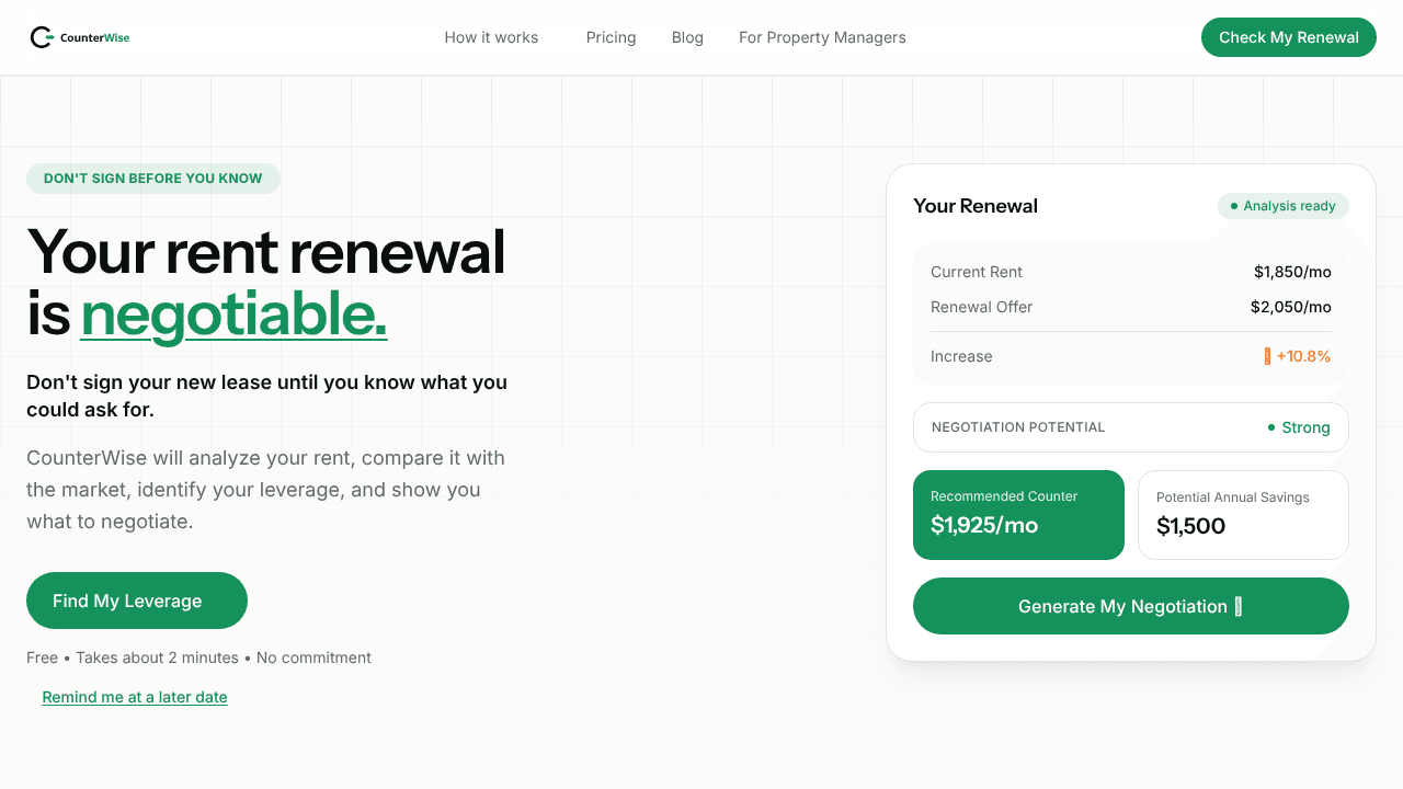 CounterWise — Check before you sign.