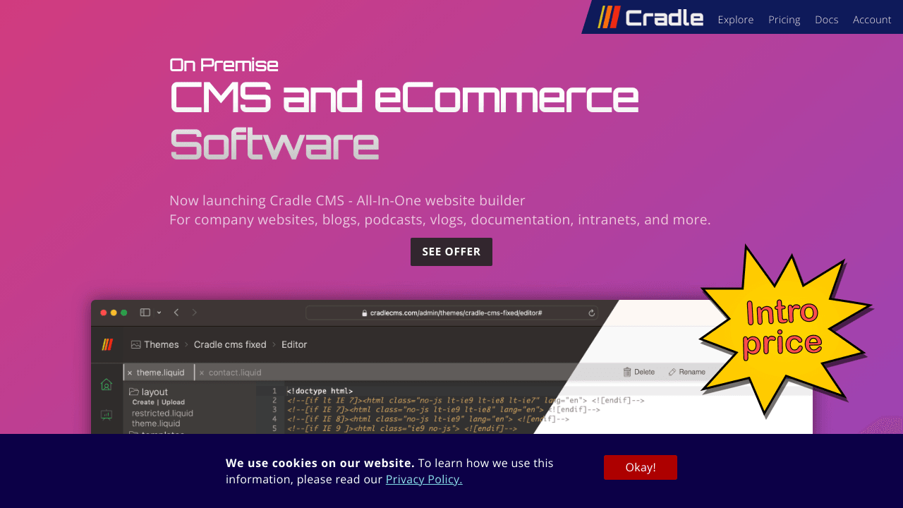 Cradle CMS