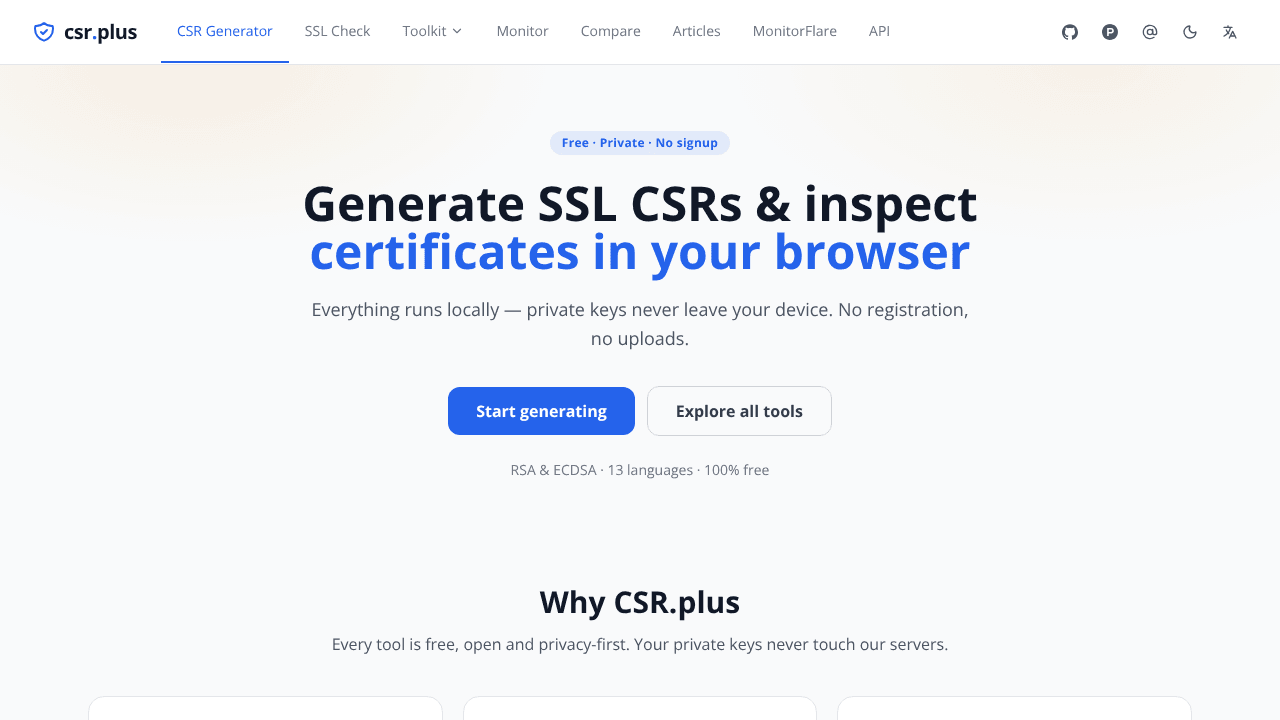 CSR.plus