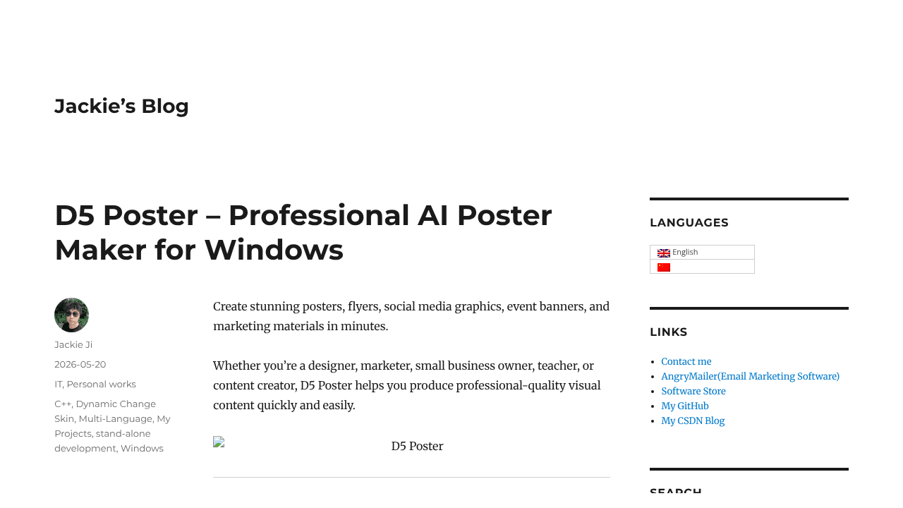 D5 Poster