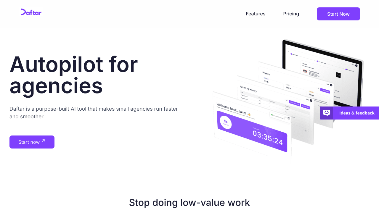 Daftar - Automate your agency