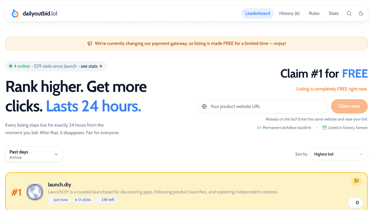 DailyOutbid.lol