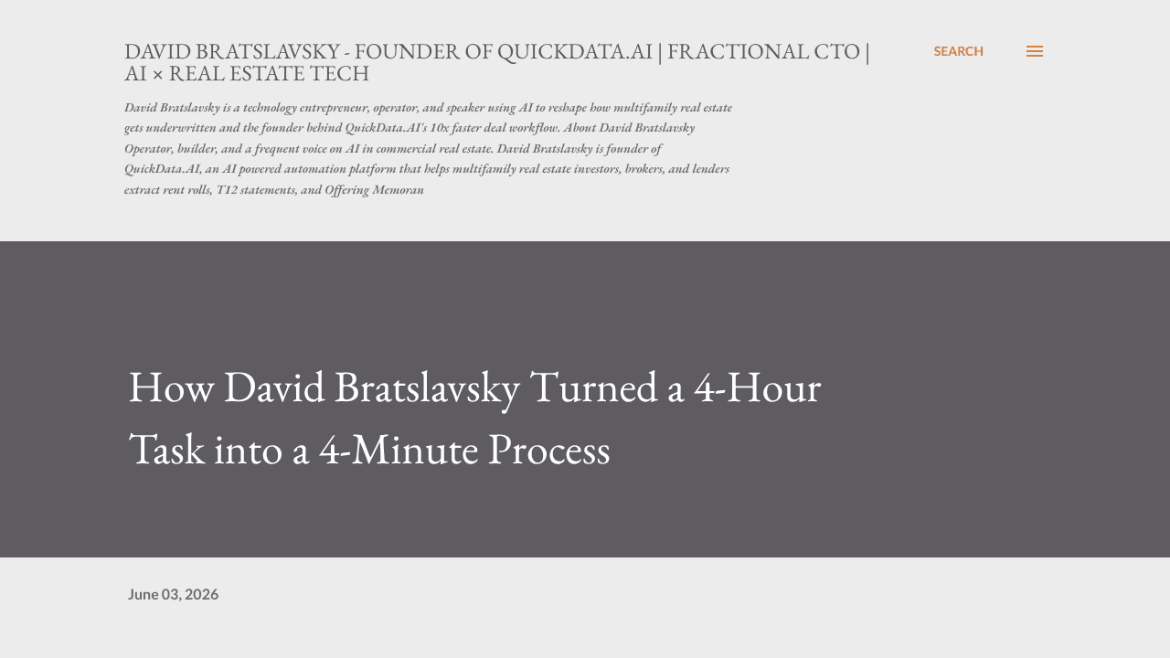David Bratslavsky Demonstrates RealWorld