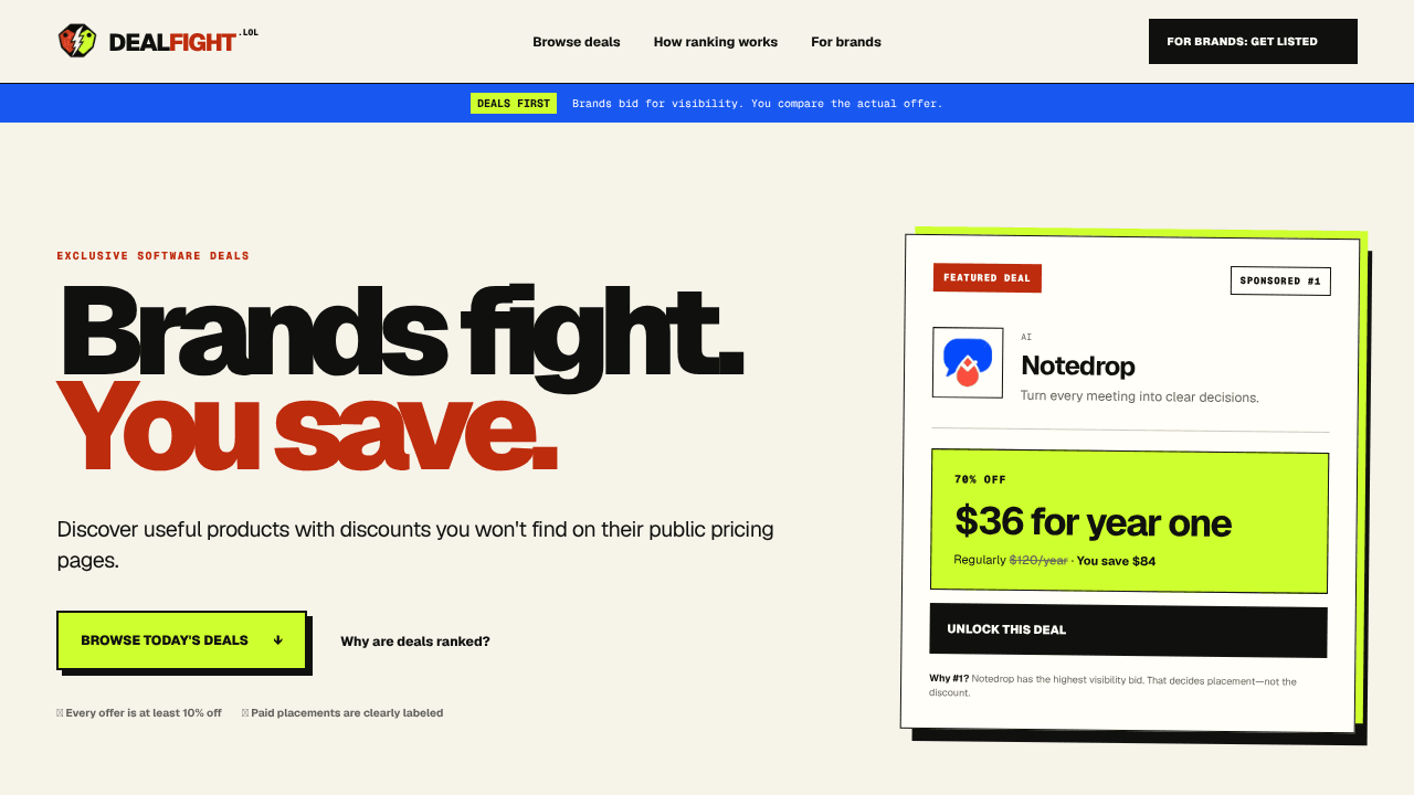 Deal Fight