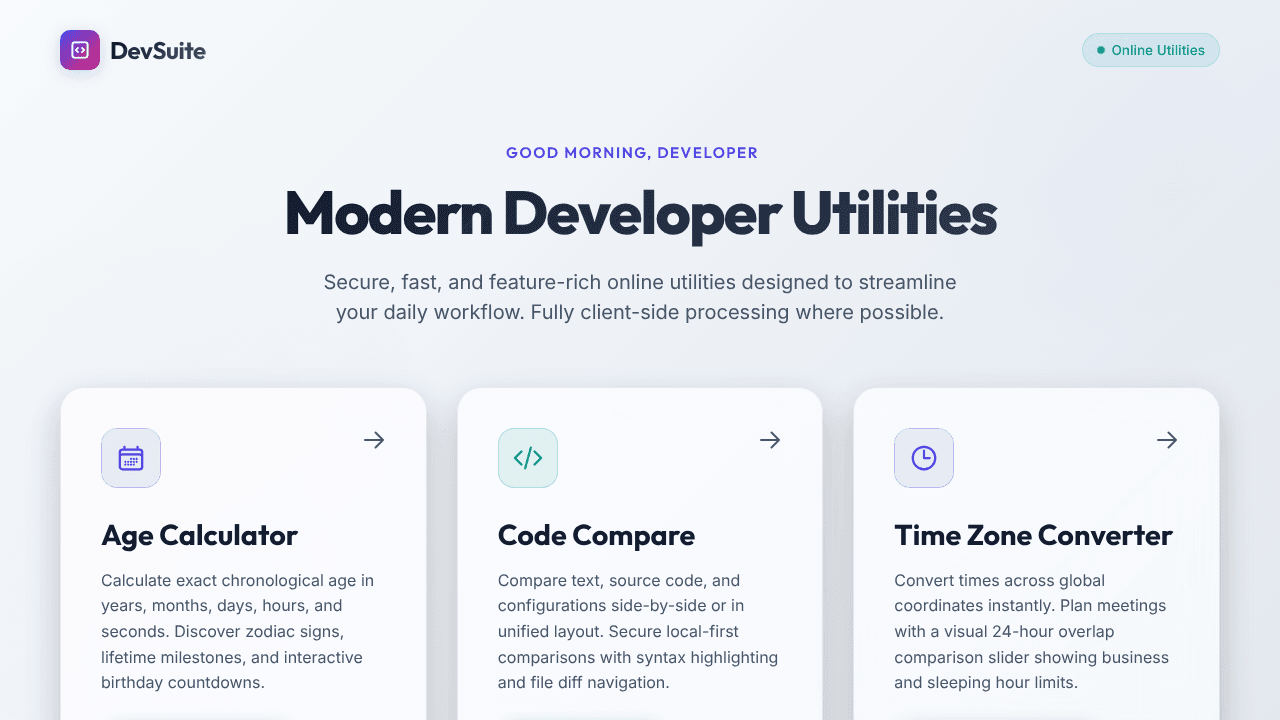 DevSuite Portal