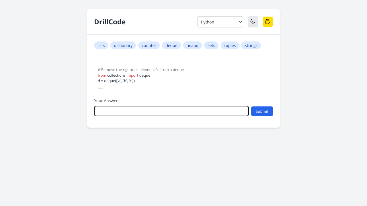DrillCode