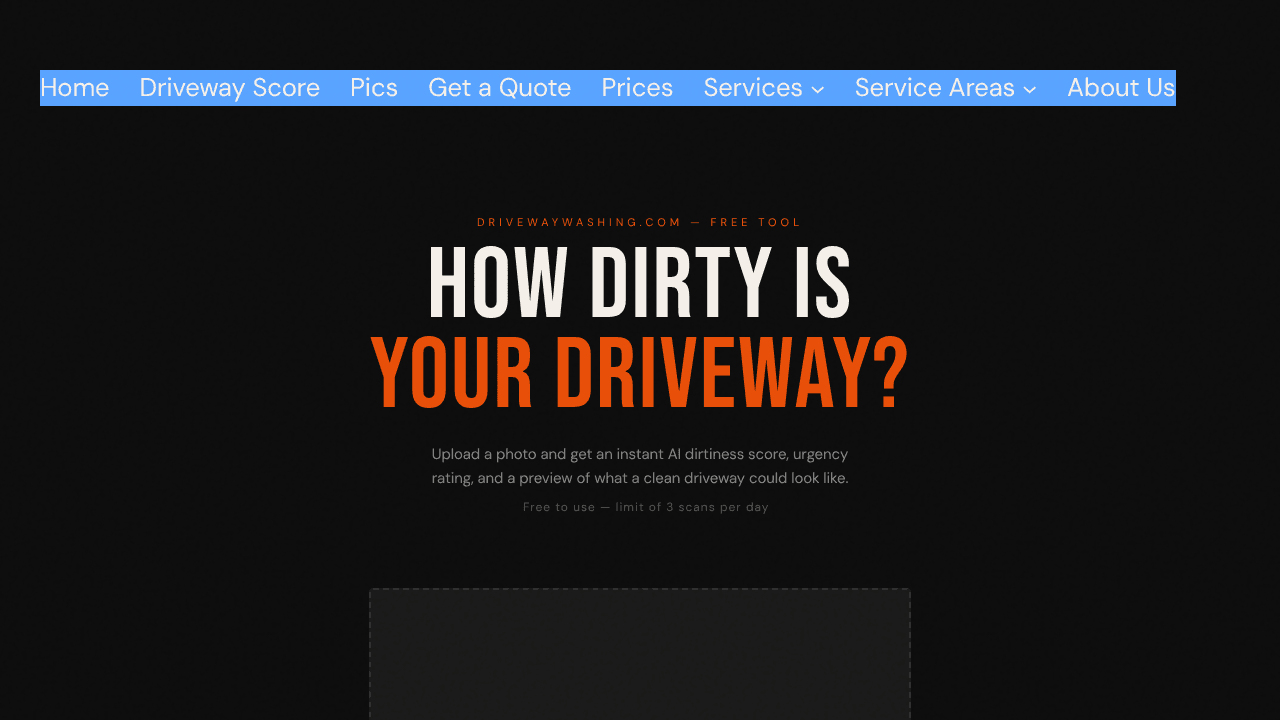 Driveway Dirt Score