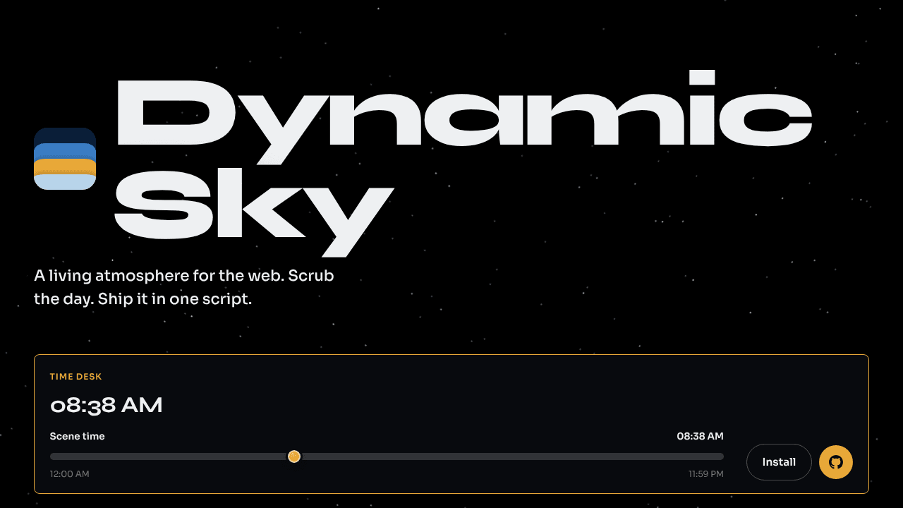 Dynamic Sky