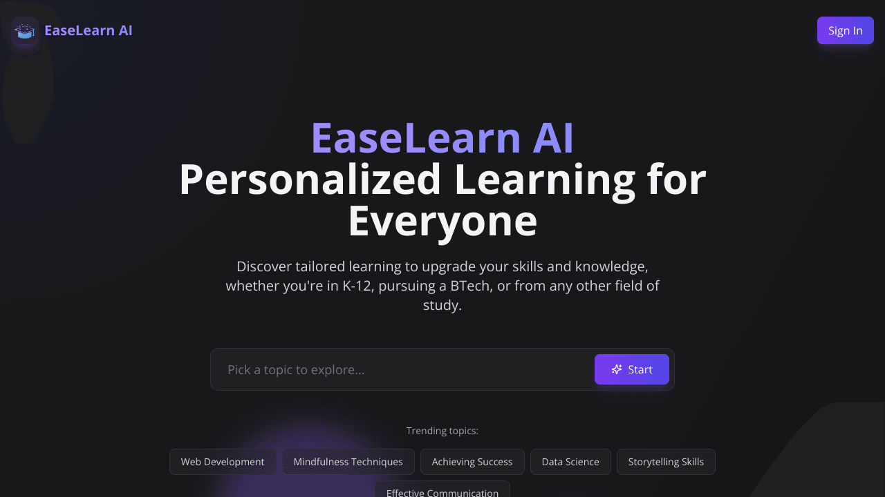 EaseLearn AI
