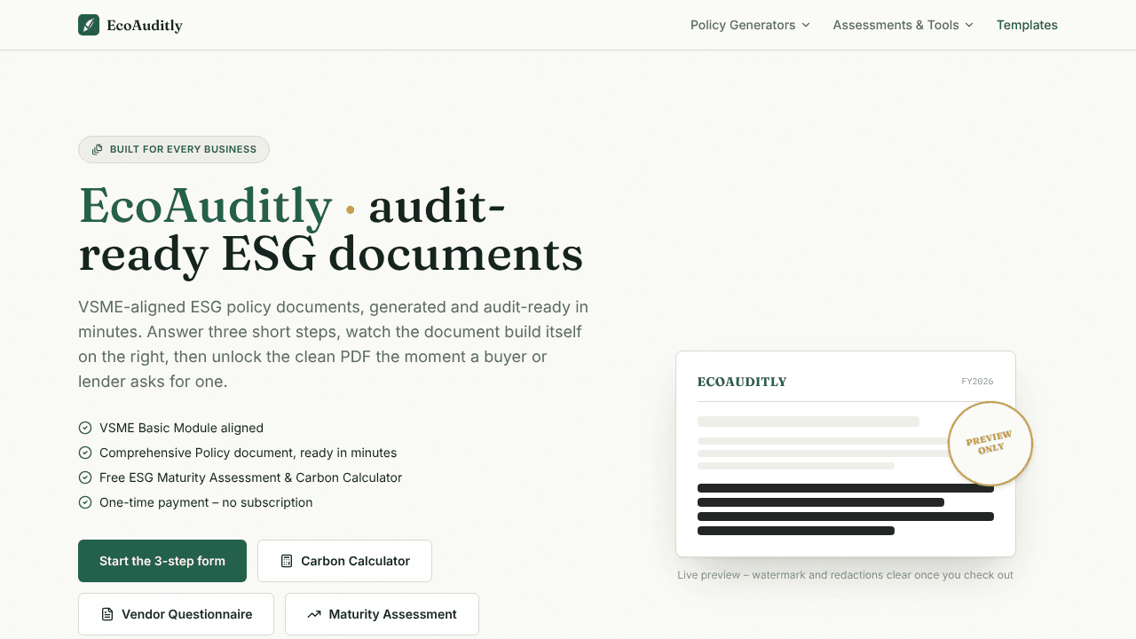EcoAuditly