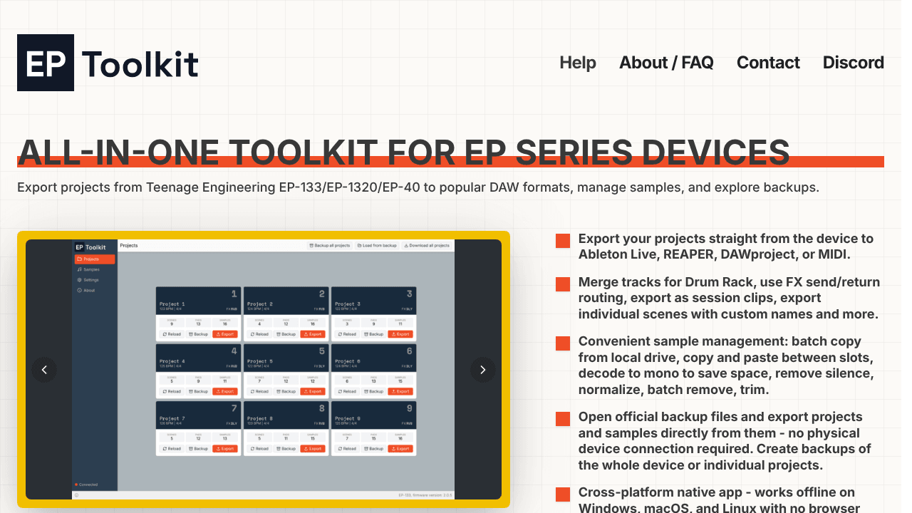 EP Toolkit