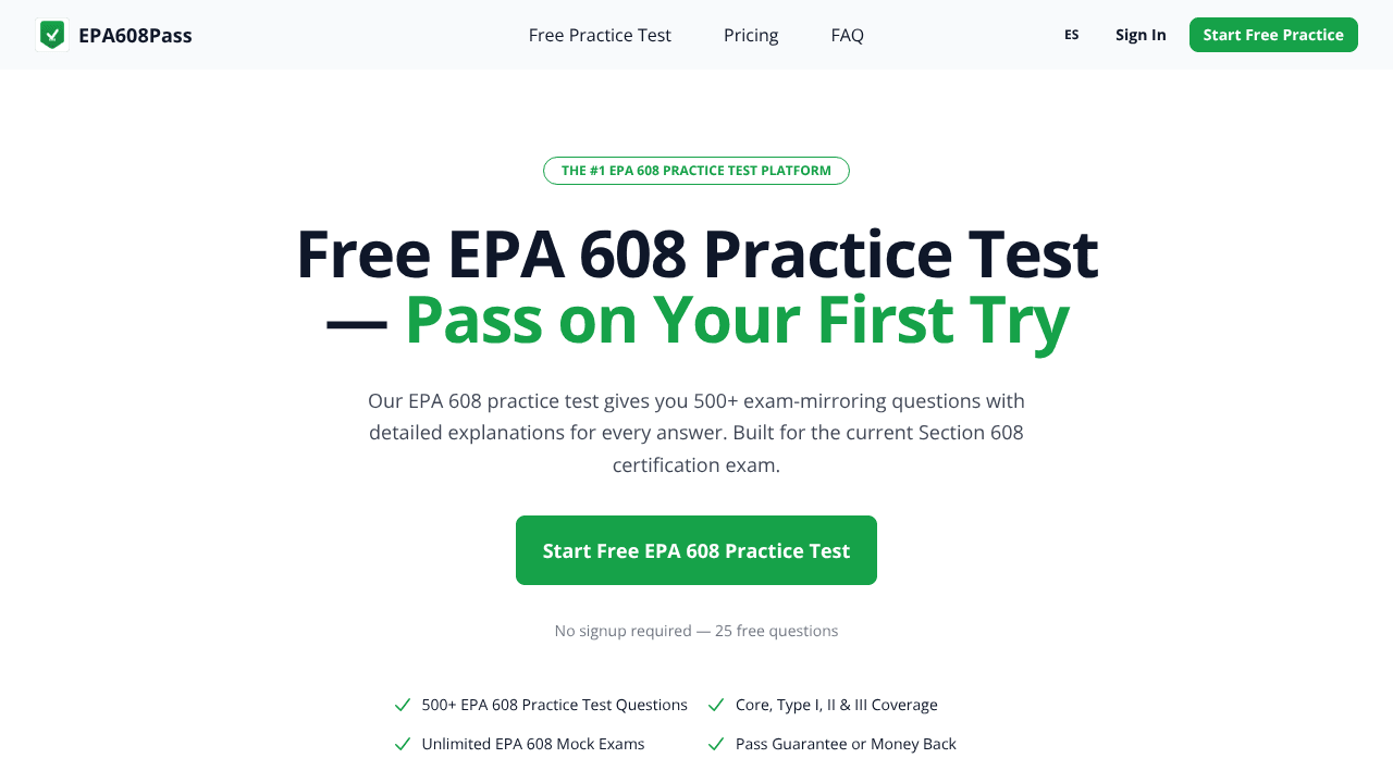 EPA608Pass AI