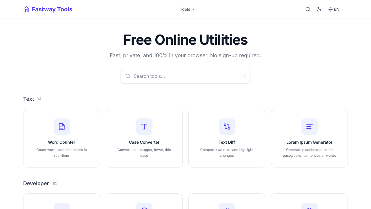 Fast Way Tools