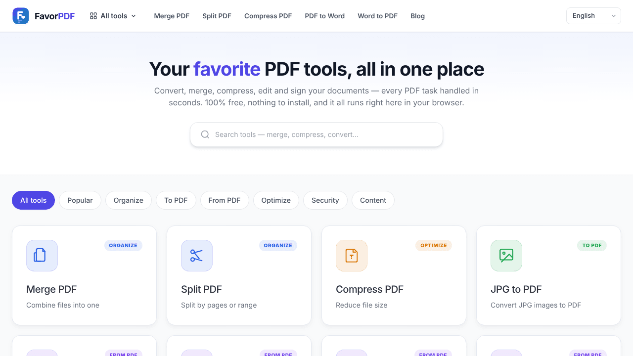 FavorPDF
