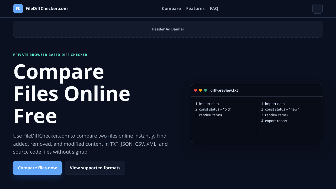 FileDiffChecker.com