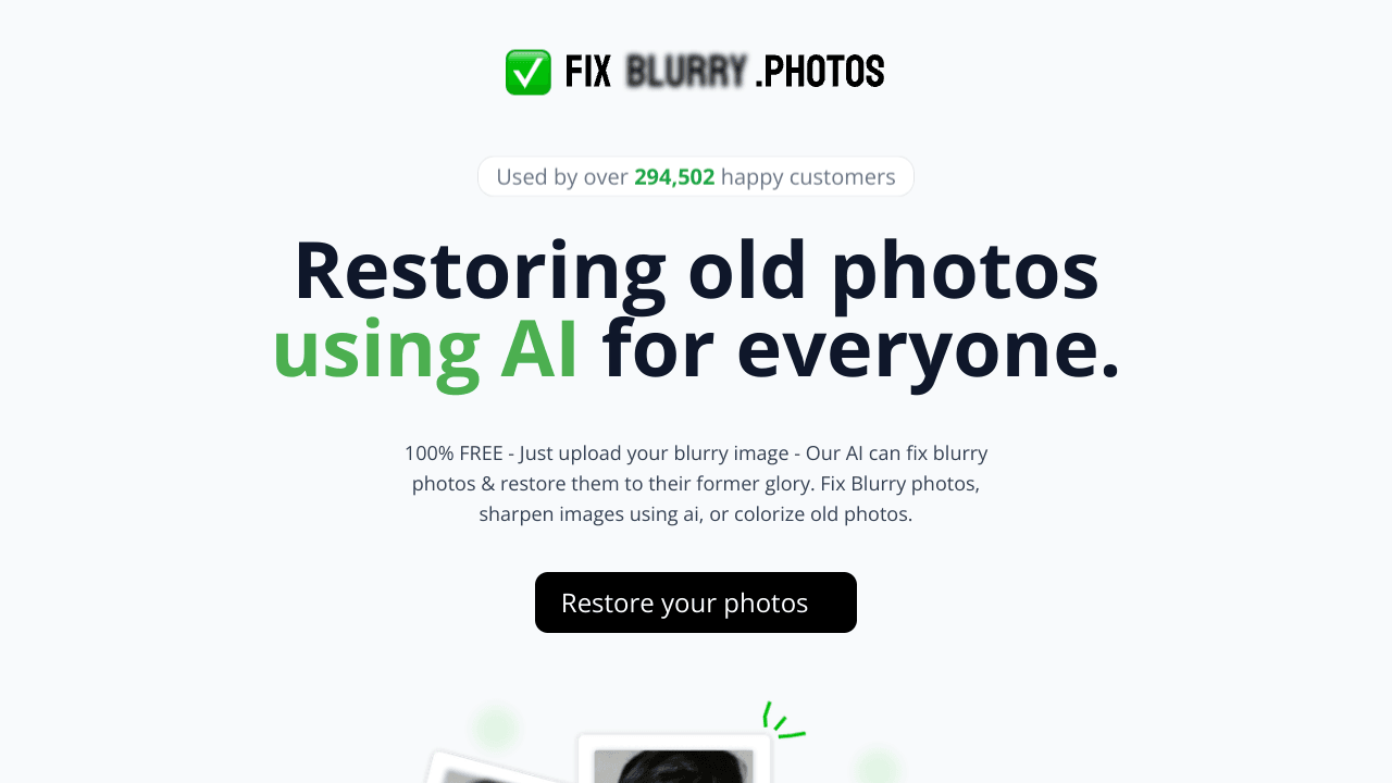 Fix Blurry Photos v2