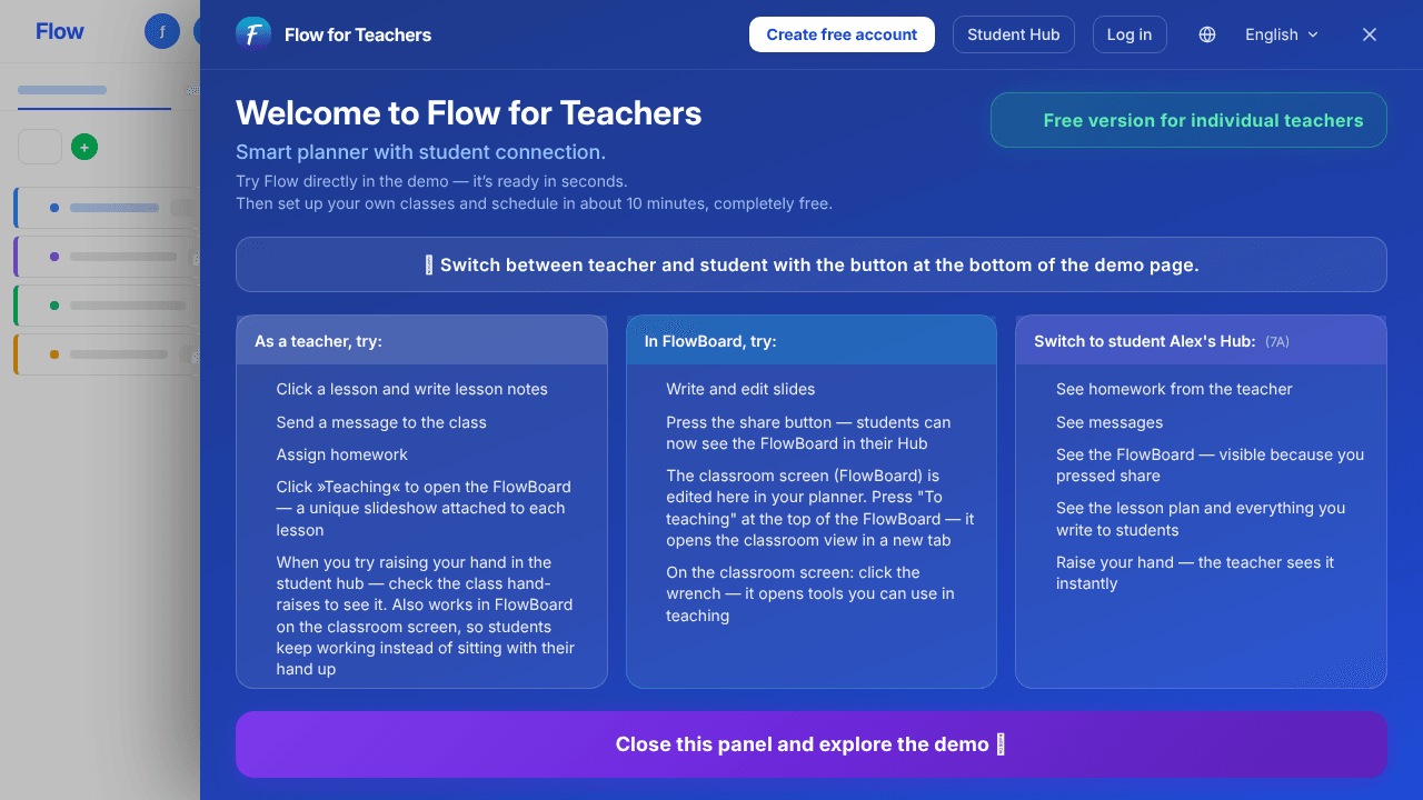 Flow for Teachers