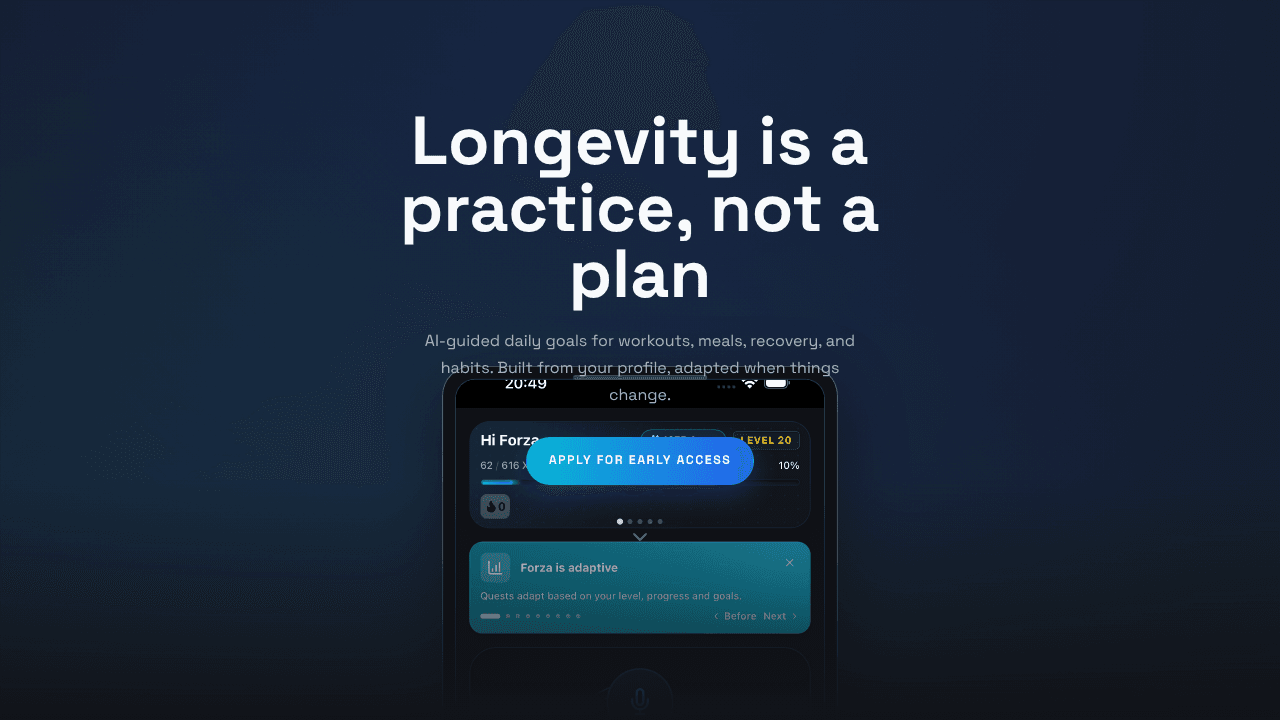 Forza - A Longevity App