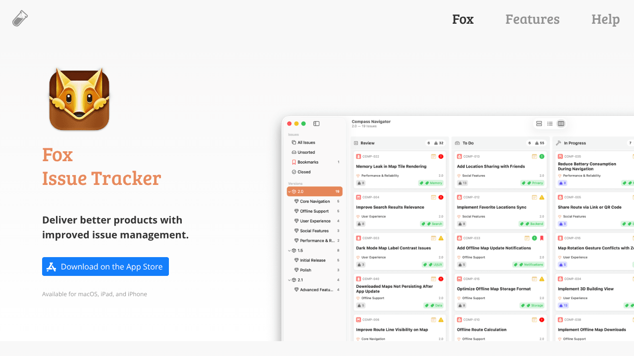 Fox Issue Tracker 4