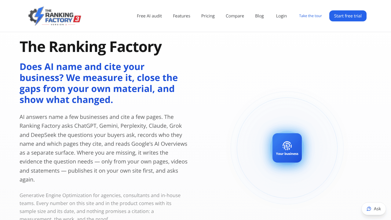 Free AI SEO Audit