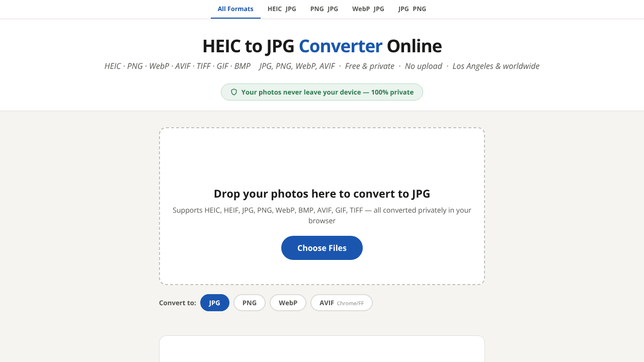 Free Image Converter Online
