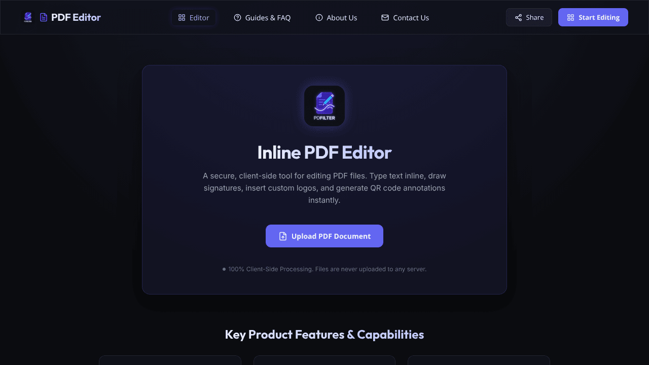 Free Pdf Edit, Sign & Redact Offline 