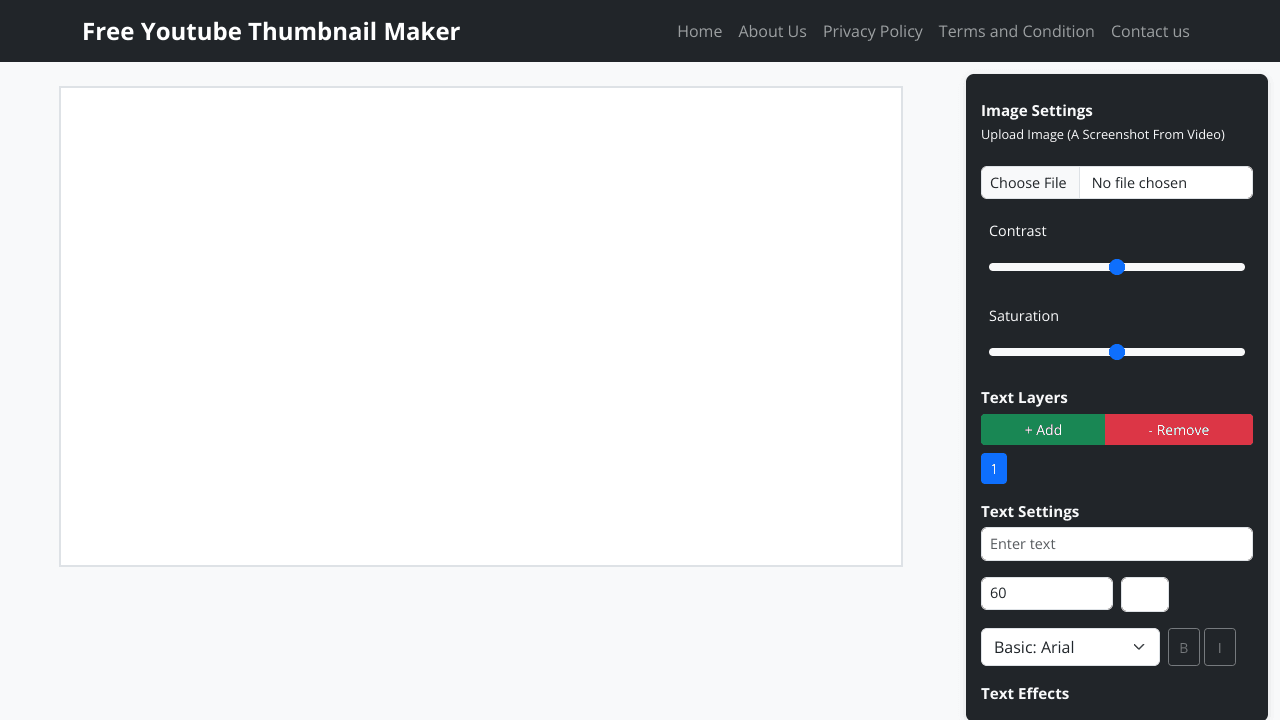 Free Youtube Thumbnail Maker