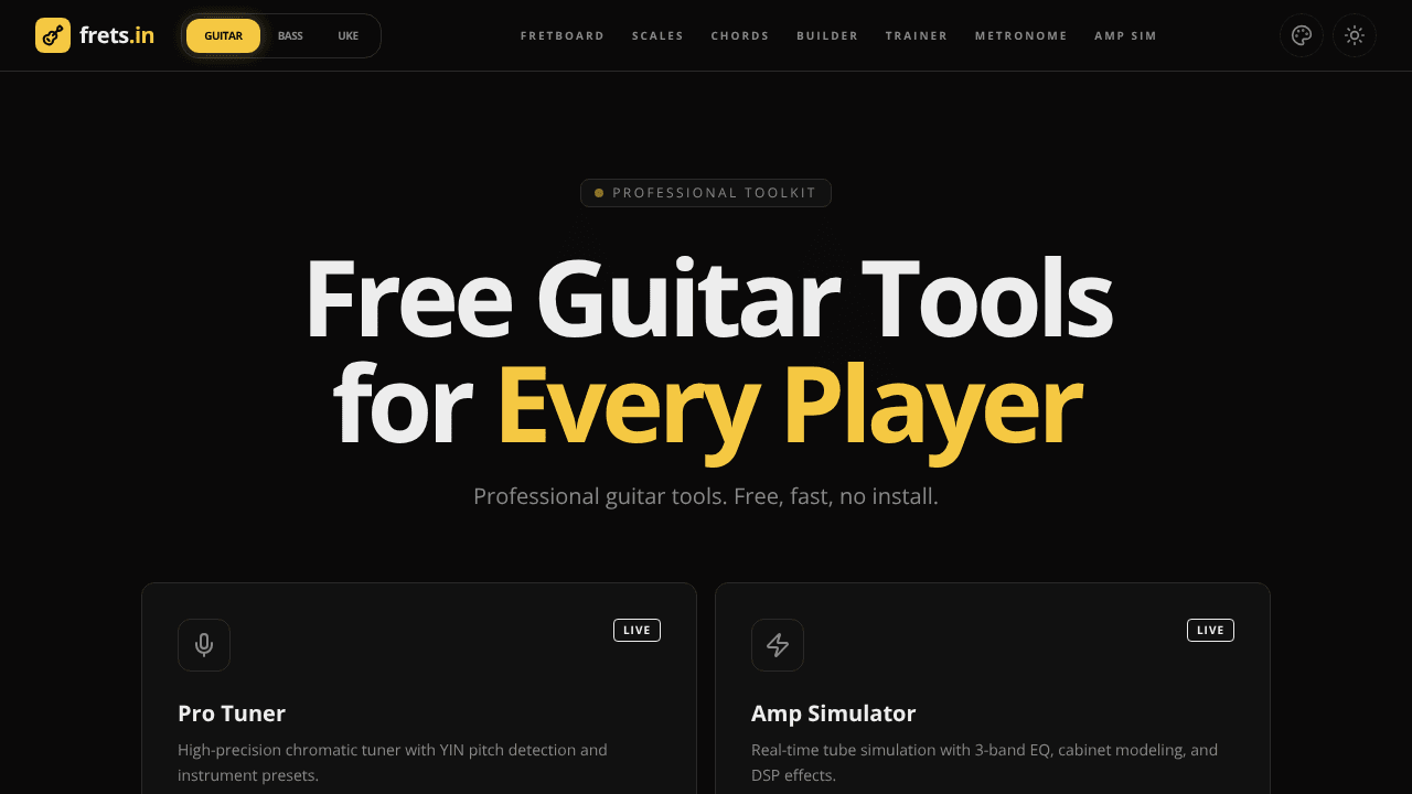 FretMind - Scale Analyzer/Builder