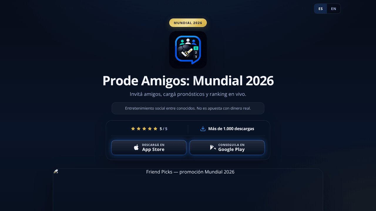 Friend Picks: World Cup 2026
