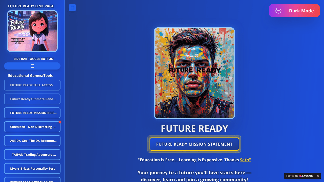 Future Ready: Learn, Trade, Grow