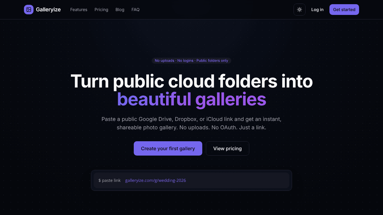 Galleryize