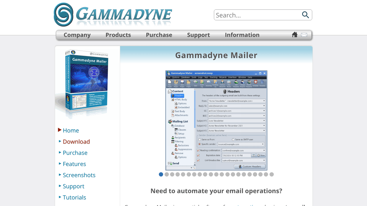 Gammadyne Mailer