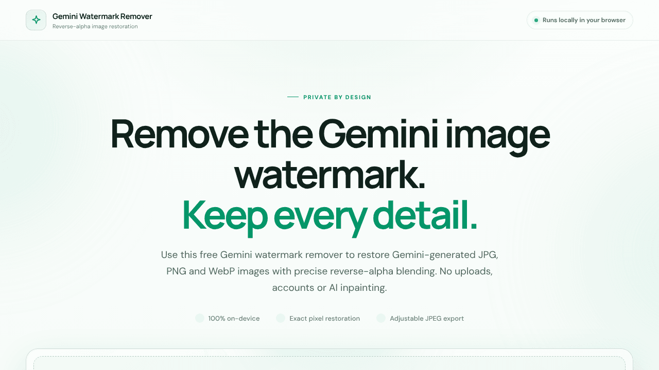 Gemini Watermark Remover