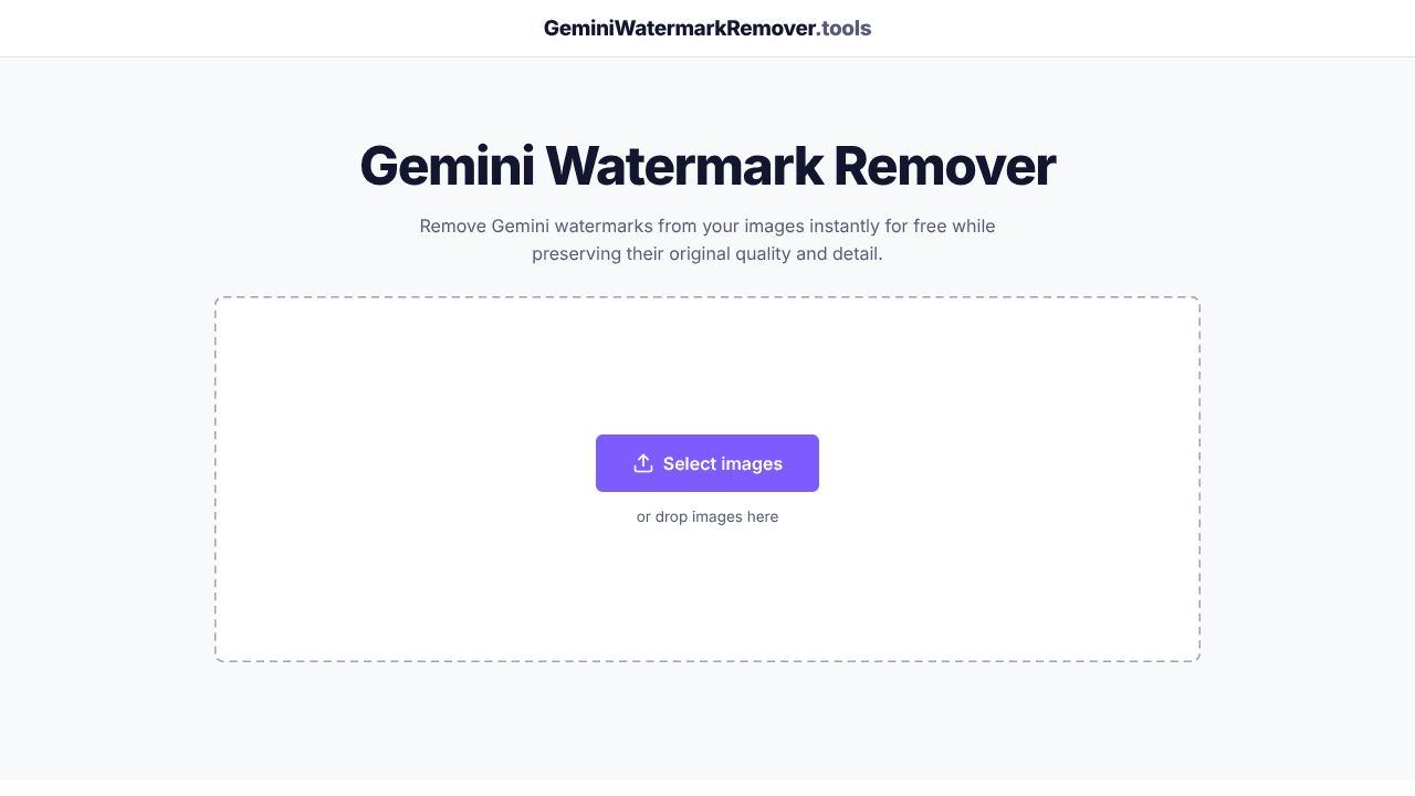 Gemini Watermark Remover