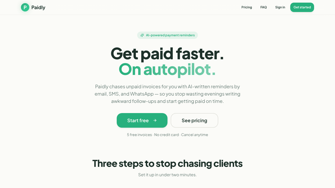 Get Paid Faster