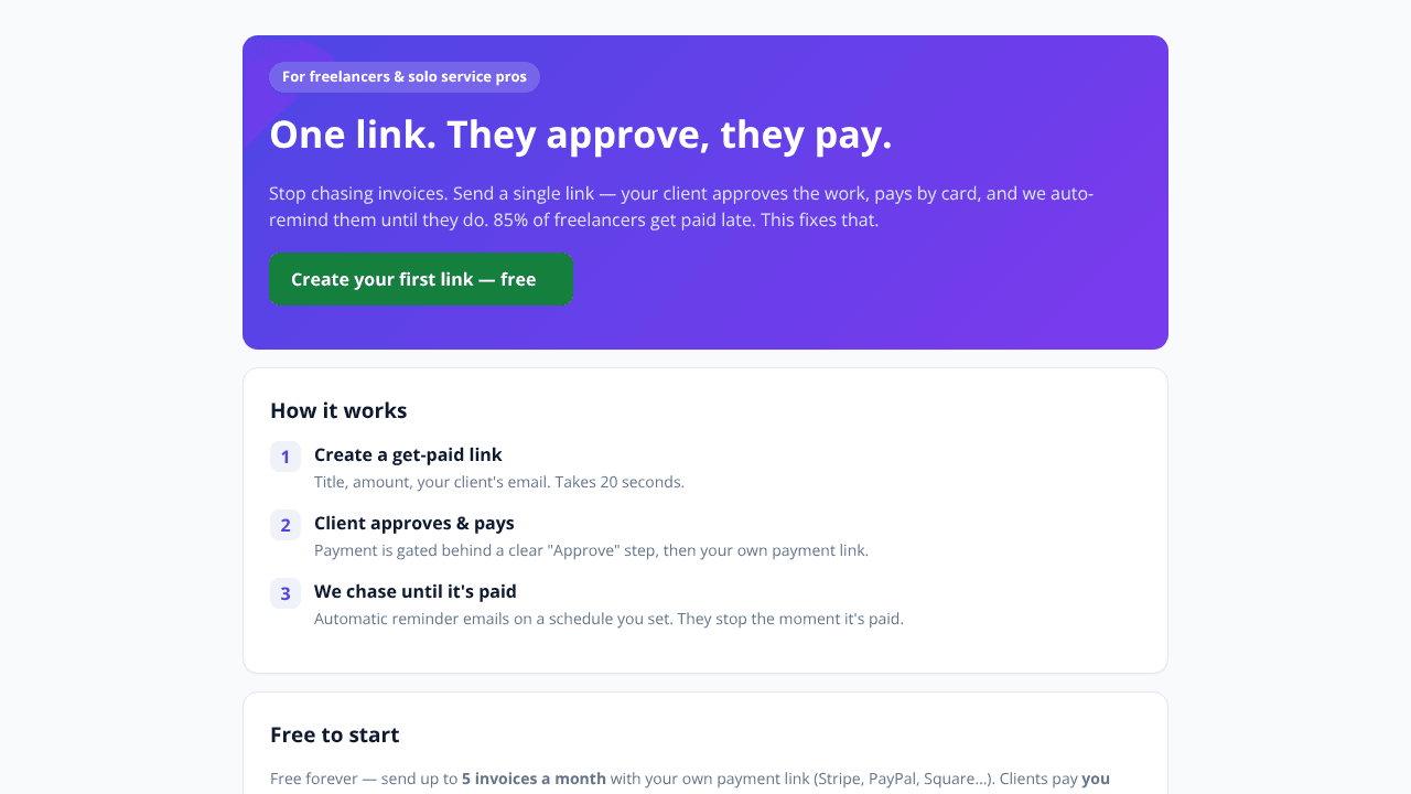 Get-Paid Link