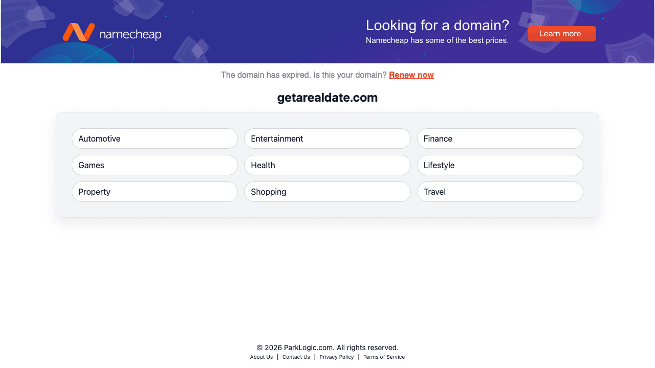 getarealdate.com