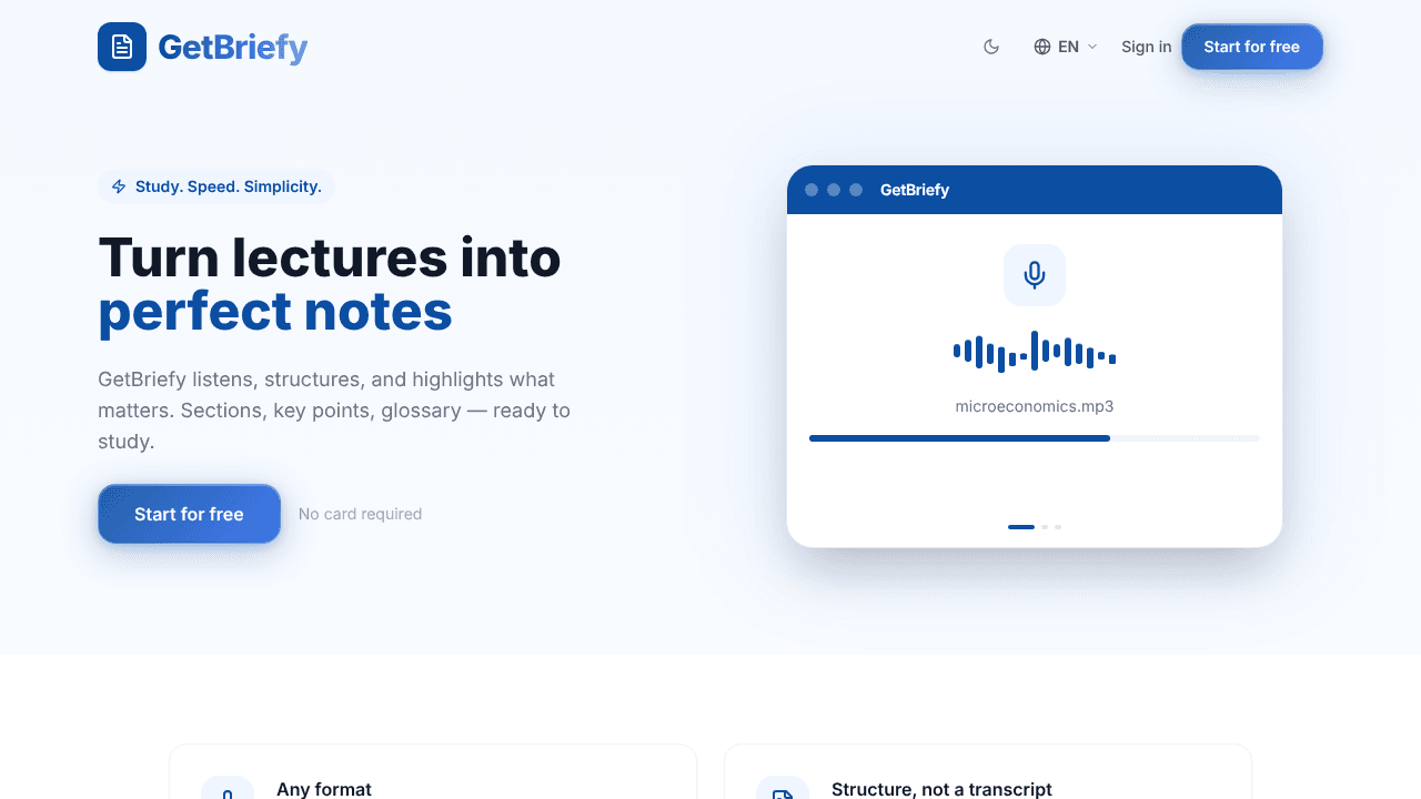 GetBriefy