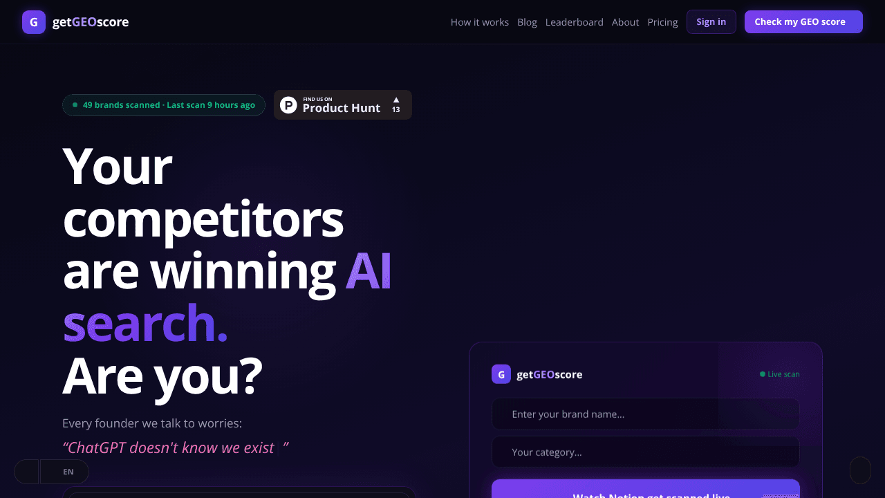 getGEOscore