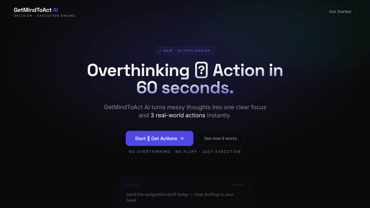 GetMindToAct