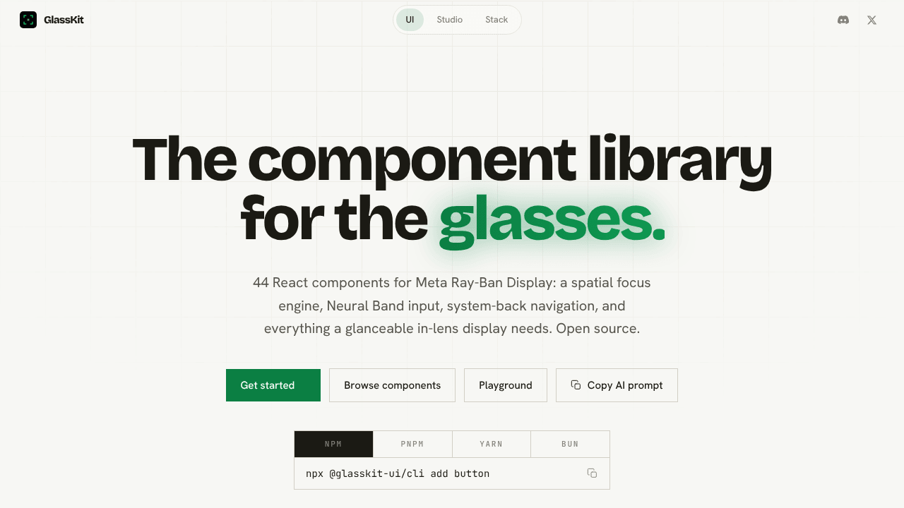 GlassKit UI