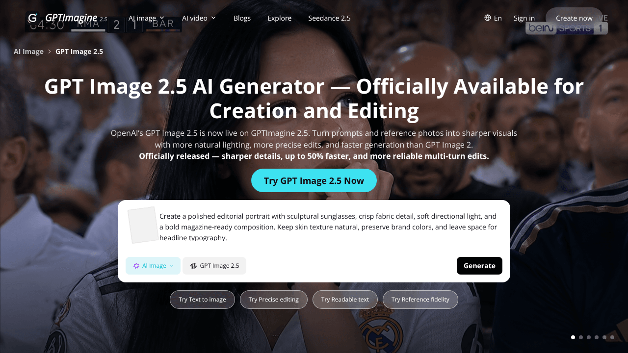GPTImagine 2.5