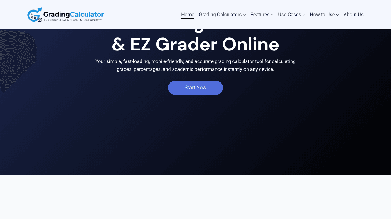 Grading Calculator - Free EZ Grader