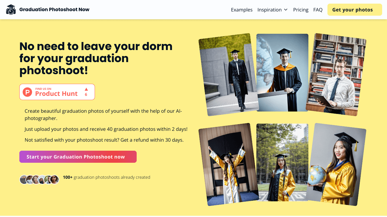 Graduation Photoshoot Now
