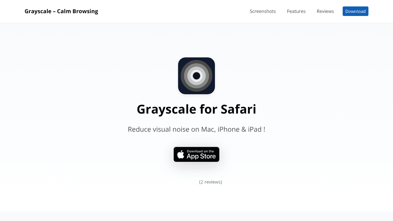 Grayscale for Safari