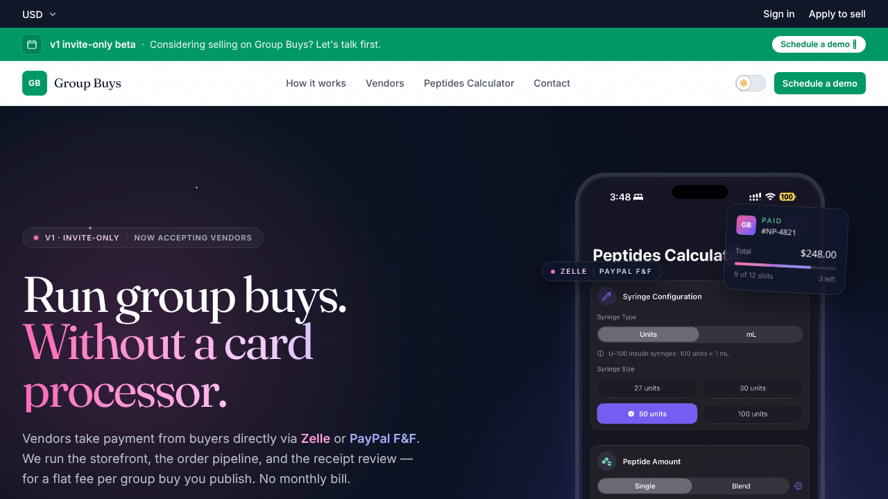 Group Buys