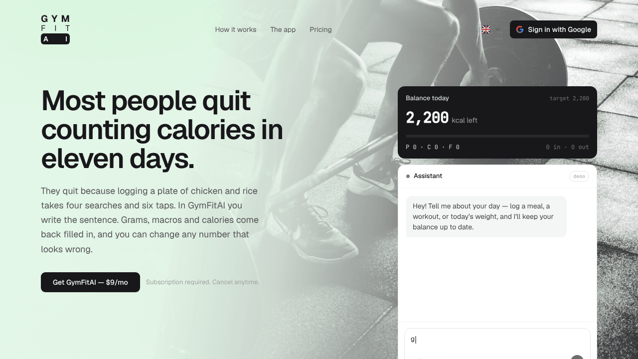 GymFitAI